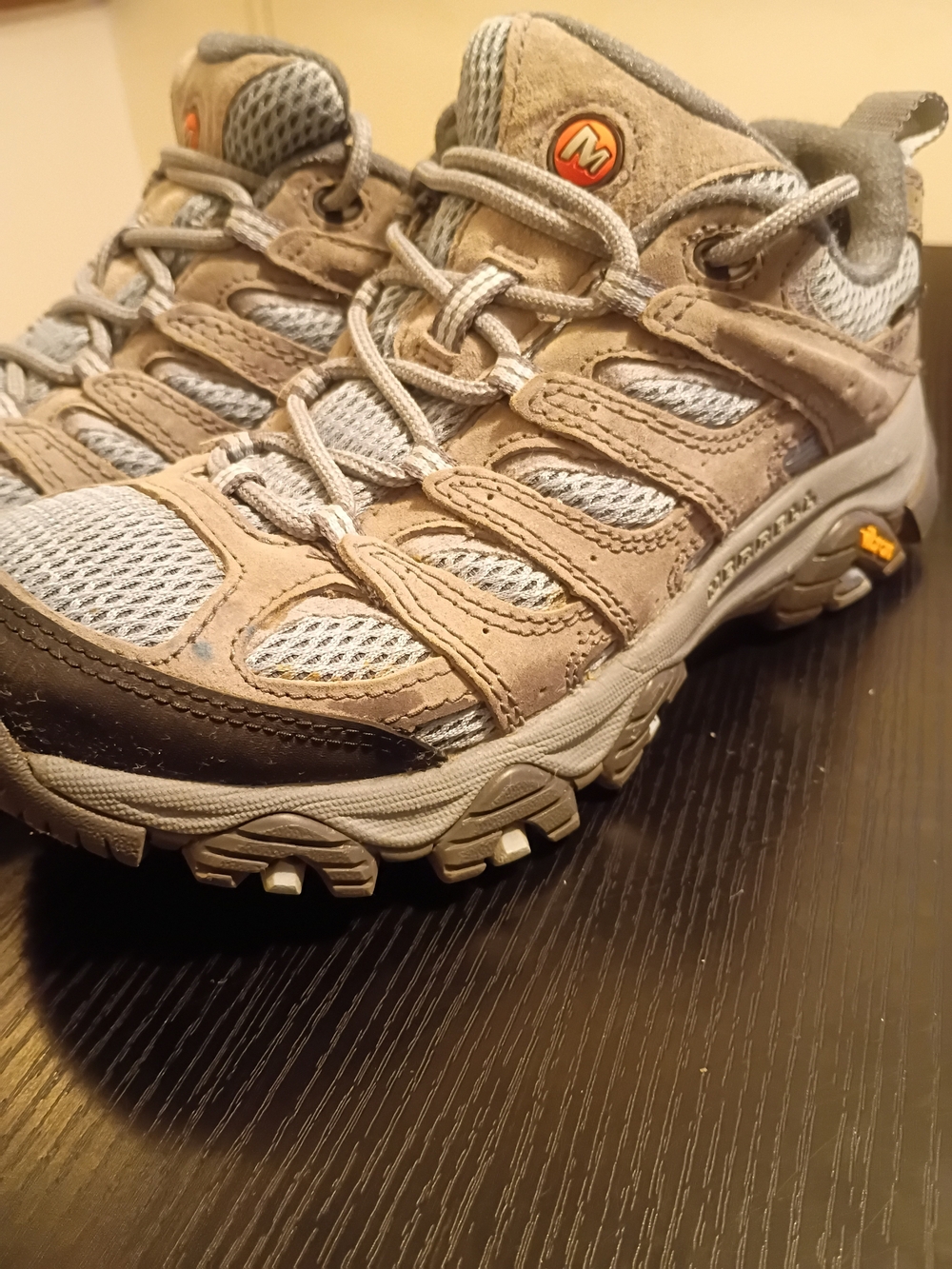 Merrell Women's Tan Gray Moab Trail Shoe